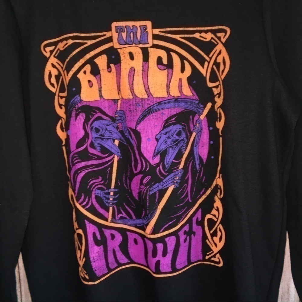 NWT Black Crows Neon Black Sweatshirt - Picture 2 of 5